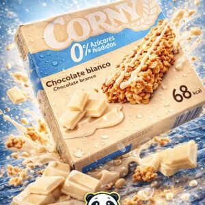 barre céréale chocolat blanc corny