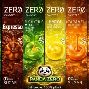 bonbons zero différentes saveurs