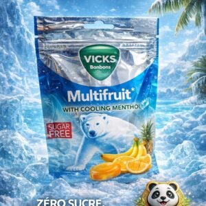 bonbon vicks multifruit avec menthol