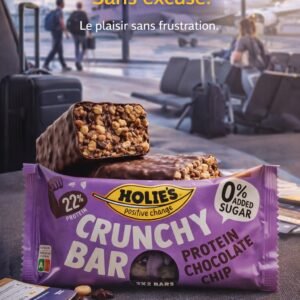 barre céréales pépites de chocolat protéinées holiè's