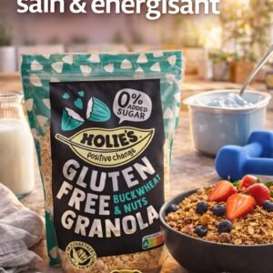 granola sarrasin et noix sans gluten holiès