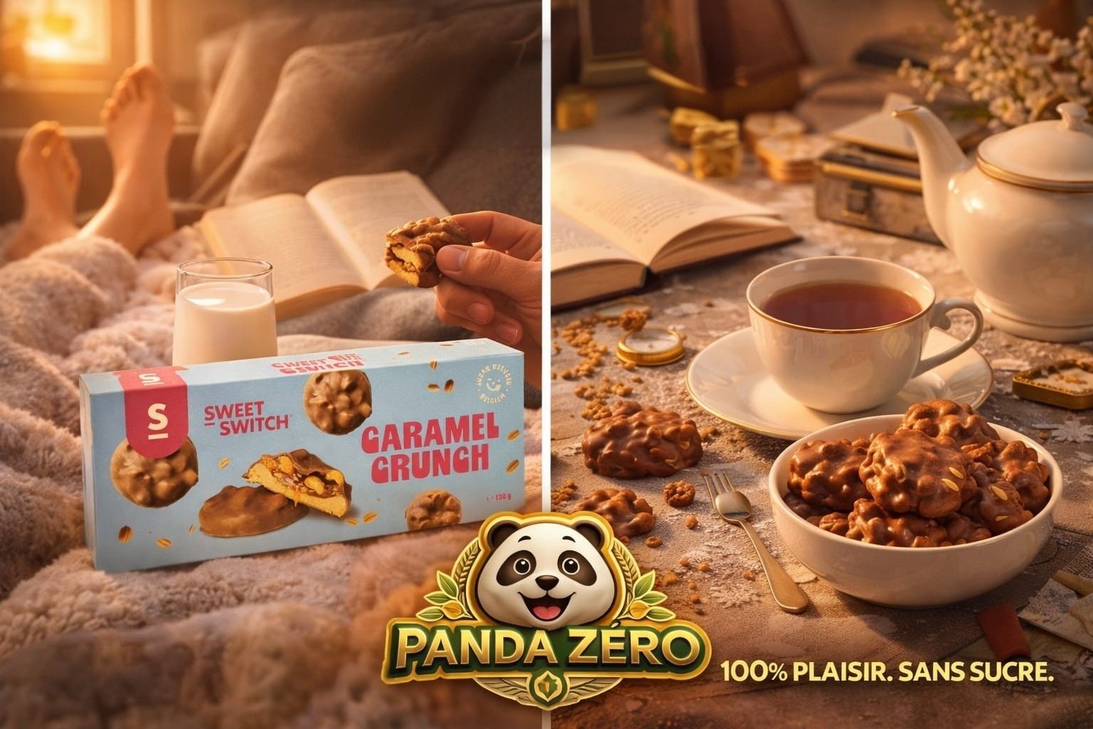 biscuit crunch caramel